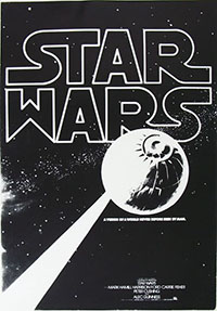 star wars vintage poster art concept