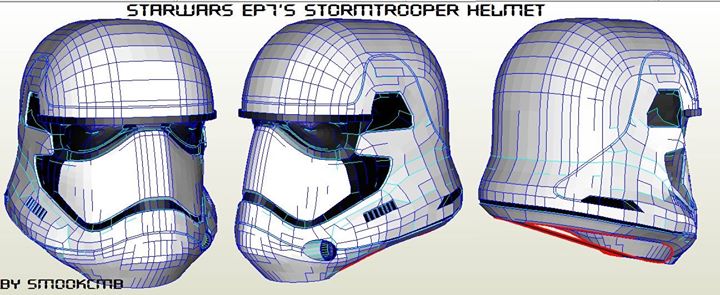 star wars pepakura stormtrooper episode VII