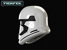 star wars episode VII stormtrooper helmet 3D modles
