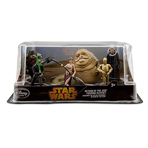 star wars disney store exclusive playset a new hope death star rotj jabba palace