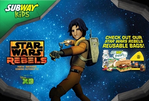 Star Wars Rebels Subway bags