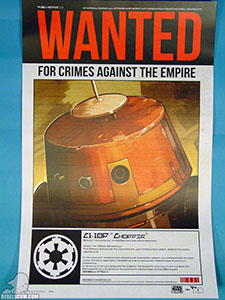 star wars rebels usa etats-unis premiere invitation wanted poster series