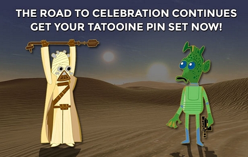 Star Wars Celebration Anaheim Pins