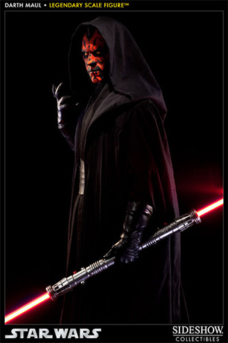 star wars sideshow collectibles darth maul legendary scale figure