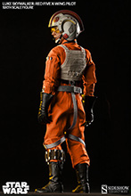 star wars luke skywalker pilote x-wing sixth scale figure 12inchs
