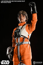 star wars luke skywalker pilote x-wing sixth scale figure 12inchs