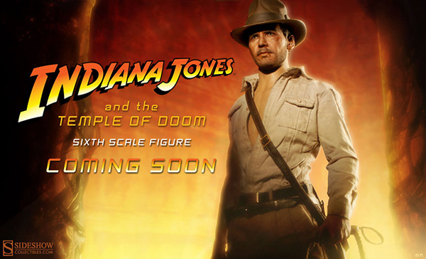 star wars sideshow collectibles indiana jones temple of doom sixth scale figure