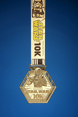 star wars disney half marathon disney medal
