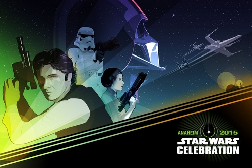 Star Wars Celebration Anaheim Poster