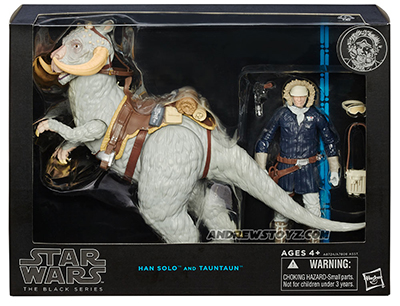 star wars hasbro the black serie deluxe set 6 inch wampa taun taun