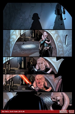 Marvel Star Wars Darth Vader #1 Preview