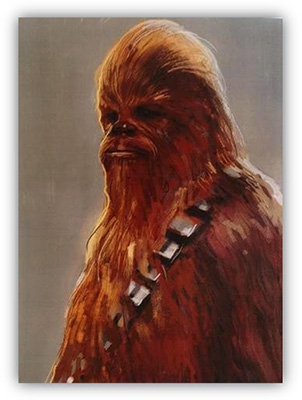 star wars the force awakens han solo chewbacca concept art