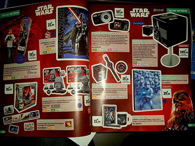 Star Wars Jouet Club catalogue noel 2015 THe FOrce Awakens Hasbro