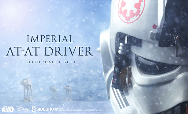 Star Wars Sideshow Collectibles AT-AT Driver Siwth Scale Figure Preview