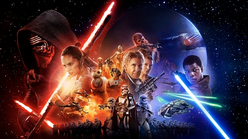 Star Wars The Force Awakens promo poster affiche first order officiel