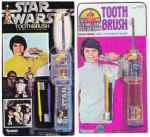 Brosses � dents Star Wars, et l'originale de l'Homme Qui Valait Trois Milliards.