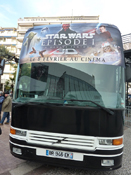 star wars hasbro tour la meance fantome canne palais des festivals des jeux 2012