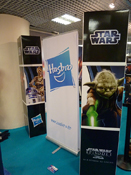 star wars hasbro tour la meance fantome canne palais des festivals des jeux 2012